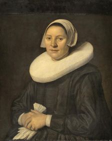 Portrait of a woman, c17th century. Creator: Frans Hals