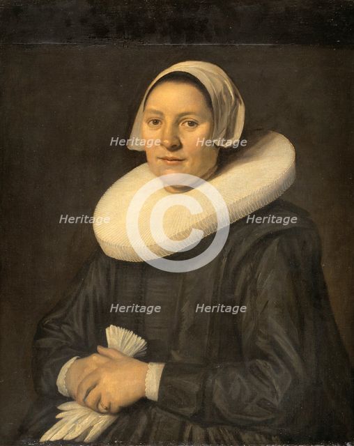 Portrait of a woman, c17th century. Creator: Frans Hals.
