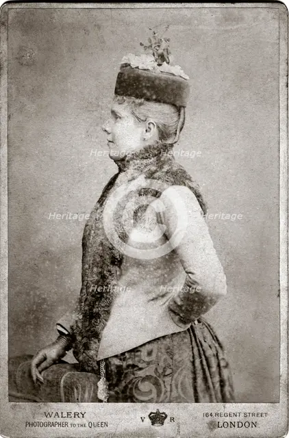 'Portrait of a woman', c1875-1915Artist: Walery
