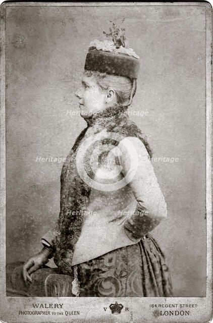 'Portrait of a woman', c1875-1915Artist: Walery