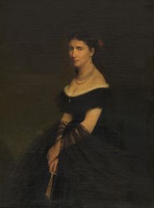 Portrait of a Woman, c1880-1900s. Creator: Josse Impens