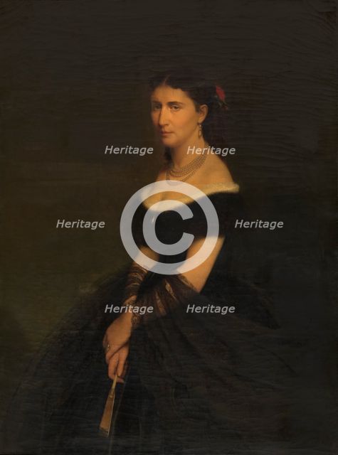 Portrait of a Woman, c1880-1900s. Creator: Josse Impens.