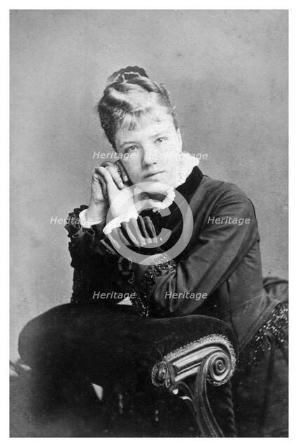 Portrait of a woman, c1890-1909(?).Artist: HT Reed & Co