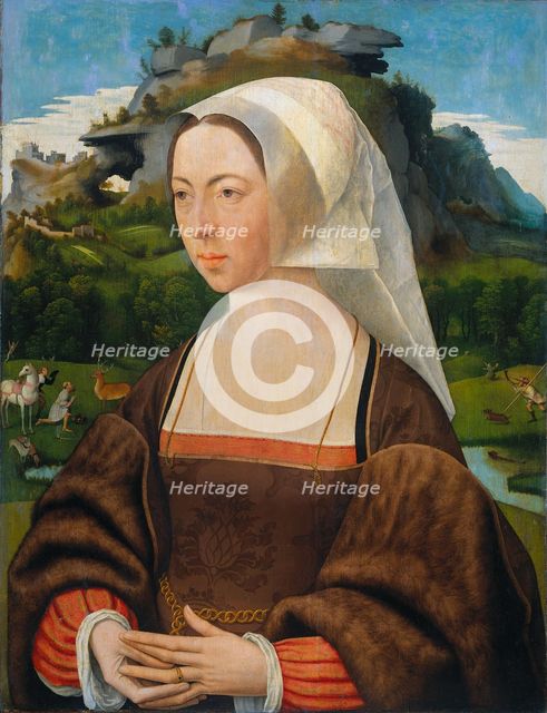 Portrait of a Woman, ca 1530. Artist: Mostaert, Jan (1472/73-1555/56)