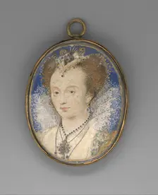 Portrait of a Woman, ca. 1590. Creator: Nicholas Hilliard
