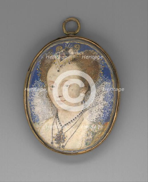 Portrait of a Woman, ca. 1590. Creator: Nicholas Hilliard.