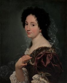 Portrait of a Woman, ca. 1670s. Creator: Giovanni Battista Gaulli Baciccio