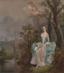 Portrait of a Woman, ca. 1750. Creator: Thomas Gainsborough