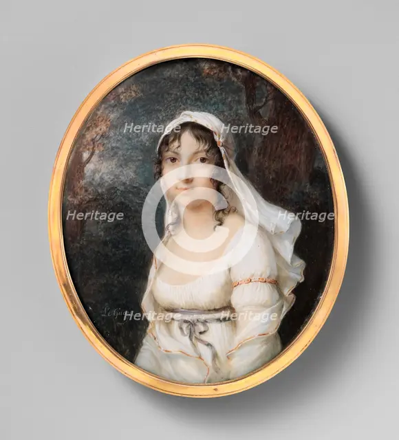 Portrait of a Woman, ca. 1800. Creator: Étienne-Charles Leguay.