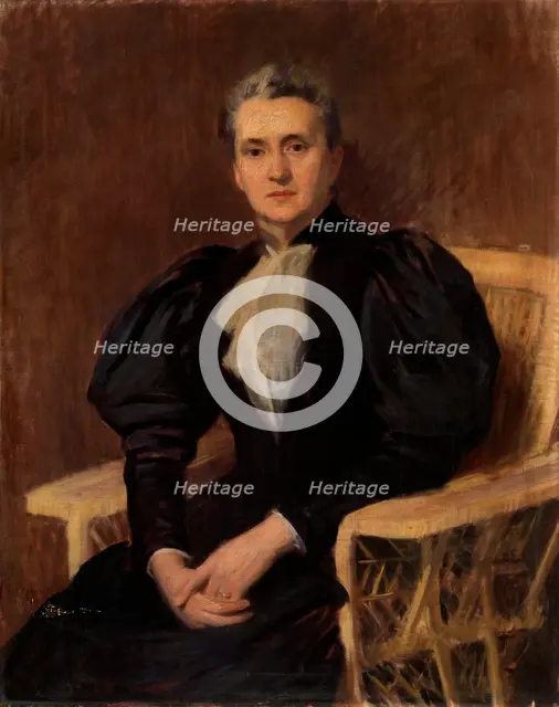 Portrait of a Woman, ca. 1915-1916. Creator: Carl Newman.