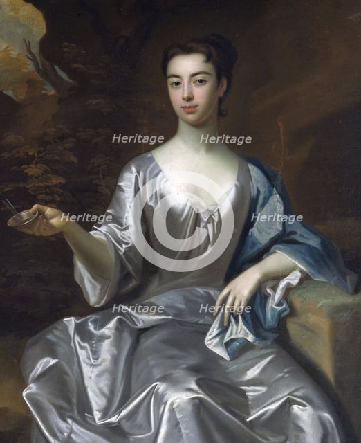 Portrait of a Woman, Called Maria Taylor Byrd, 1700-1725. Creator: Unknown.