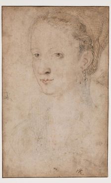Portrait of a Woman, c.between 1530 and 1572. Creator: Jean Clouet