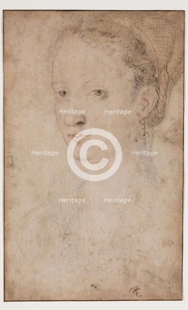 Portrait of a Woman, c.between 1530 and 1572. Creator: Jean Clouet.