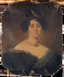 Portrait of a Woman (circa 1835), c1835. Creator: Unknown