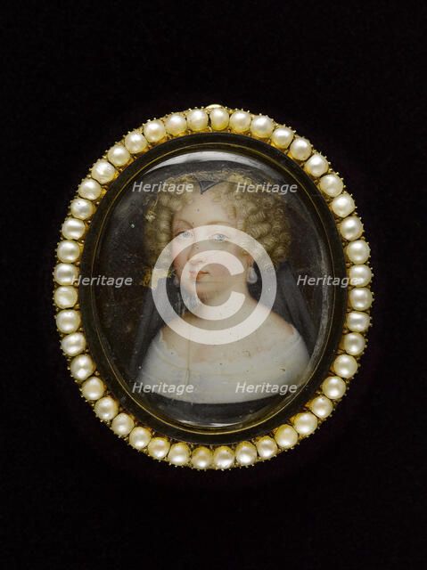 Portrait of a woman. Creator: Ecole Francaise.