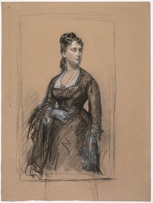 Portrait of a Woman. Creator: Isidore Pils (French, 1813/15-1875)