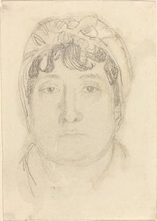 Portrait of a Woman. Creator: John Flaxman