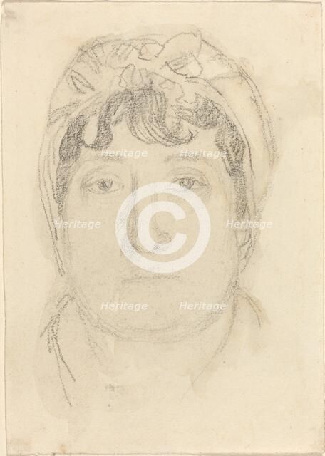 Portrait of a Woman. Creator: John Flaxman.