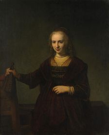 Portrait of a Woman. Creator: Style of Rembrandt (Dutch, mid- to late 1640s)