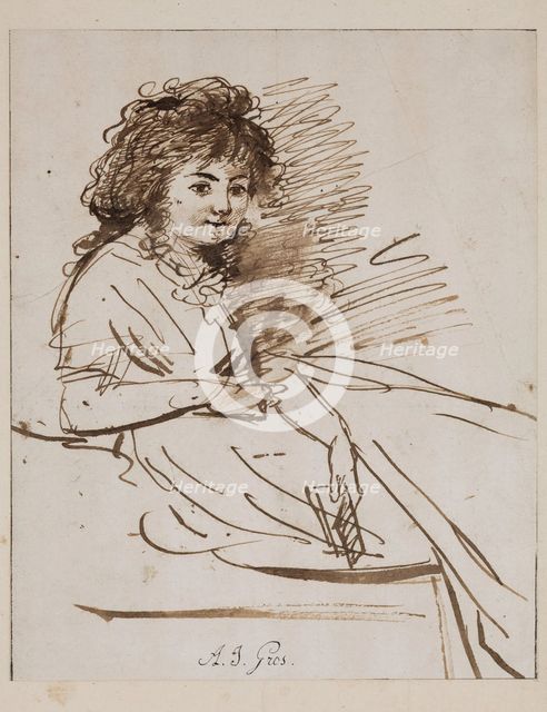 Portrait of a Woman, early 19th century. Creator: Antoine-Jean Gros.