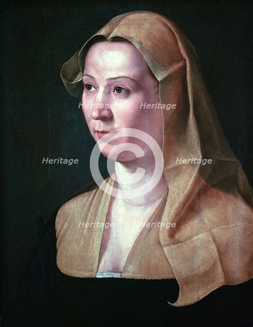 Portrait of a woman from the Florentine School, 16th century. Artist: Unknown