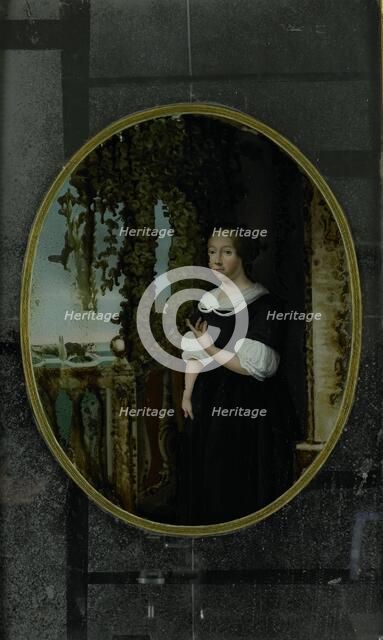 Portrait of a Woman in 17th-century Clothing, 1750-1799. Creator: Anon.