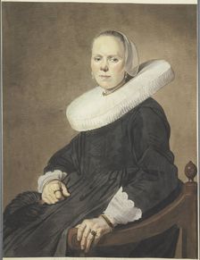 Portrait of a Woman in an Armchair, 1790-1800. Creator: Jean Pierre de Frey