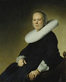 Portrait of a Woman in an Armchair, c1642-1645. Creator: Jan Verspronck