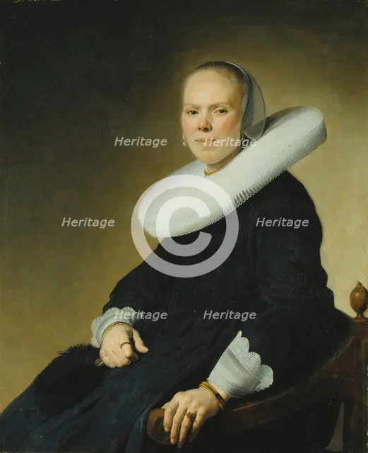 Portrait of a Woman in an Armchair, c1642-1645. Creator: Jan Verspronck.