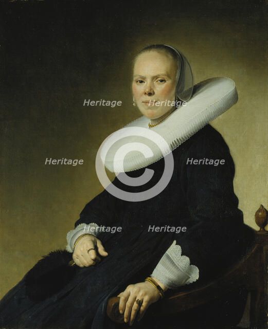 Portrait of a Woman in an Armchair, c1642-1645. Creator: Jan Verspronck.