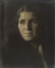 Portrait of a Woman in Shadow, 1924-1943. Creator: Louis Fleckenstein