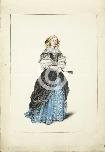 Portrait of a woman (Jenneken?), c.1670-c.1687. Creator: Gesina ter Borch.