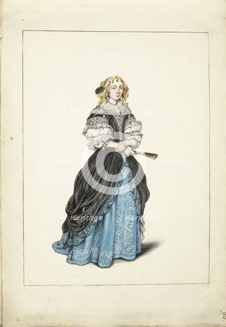 Portrait of a woman (Jenneken?), c.1670-c.1687. Creator: Gesina ter Borch.