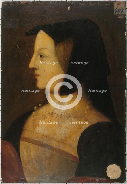 Portrait of a woman, known as la Belle Ferronniere, 1539. Creator: Unknown.