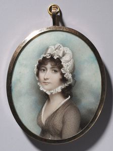 Portrait of a Woman , late 1790s. Creator: Andrew Plimer (British, 1763-1837)