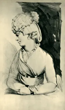 Portrait of a woman, late 18th-early 19th century, (1943). Creator: Henry Fuseli