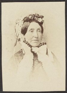 Portrait of a Woman, late 19th century. Creator: Unknown
