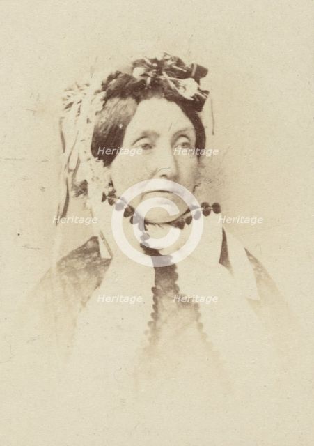 Portrait of a Woman, late 19th century. Creator: Unknown.