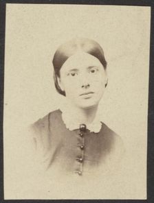 Portrait of a Woman, late 19th century. Creator: Unknown