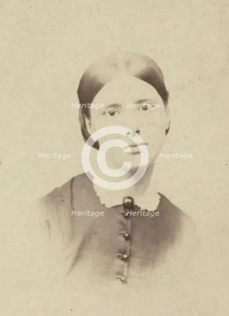 Portrait of a Woman, late 19th century. Creator: Unknown.