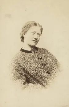 Portrait of a Woman, late 19th century. Creator: Unknown