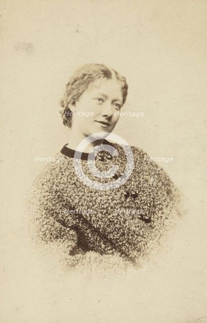 Portrait of a Woman, late 19th century. Creator: Unknown.