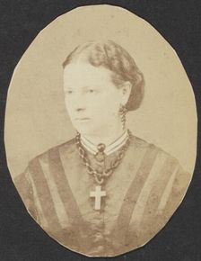 Portrait of a Woman, late 19th century. Creator: Unknown