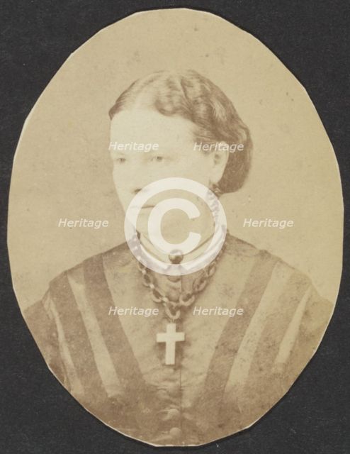 Portrait of a Woman, late 19th century. Creator: Unknown.