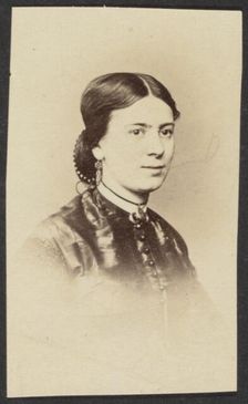 Portrait of a Woman, late 19th century. Creator: Unknown