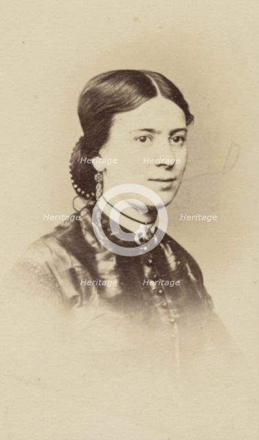 Portrait of a Woman, late 19th century. Creator: Unknown.
