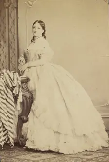 Portrait of a Woman, late 19th century. Creator: Unknown