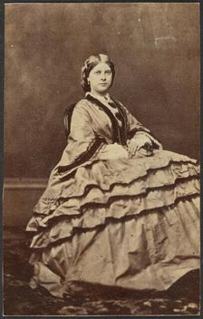 Portrait of a Woman, late 19th century. Creator: Unknown