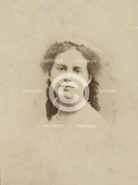 Portrait of a Woman, late 19th century. Creator: Unknown.