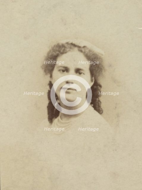 Portrait of a Woman, late 19th century. Creator: Unknown.